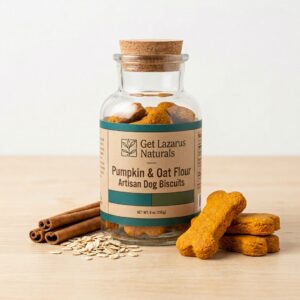 Pumpkin & Oat Flour Artisan Dog Biscuits